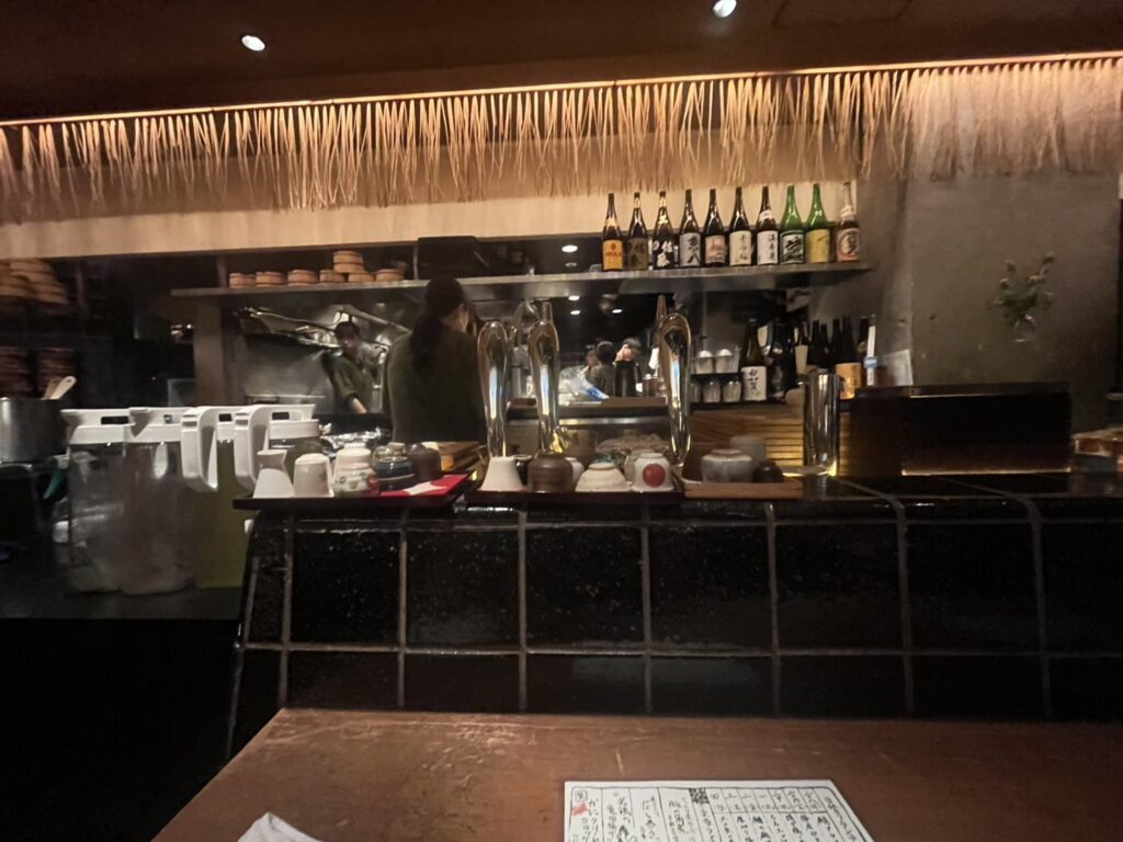 窓際席の風景