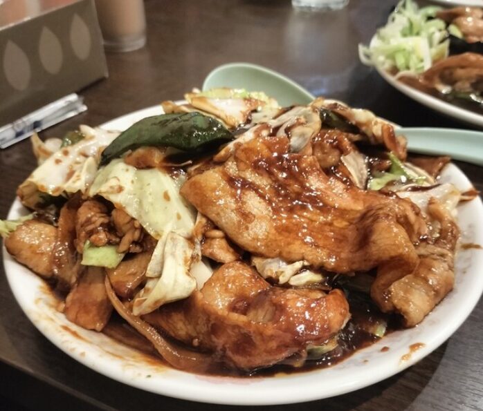 回鍋肉定食